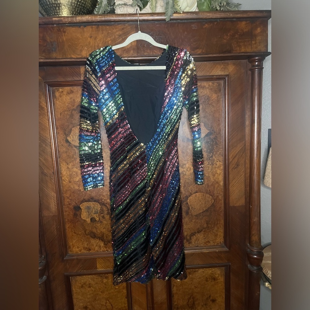 GUC Alcoolique- Sequin Payton Dress. Size IT 40 or US 2-4 - Picture 5 of 12
